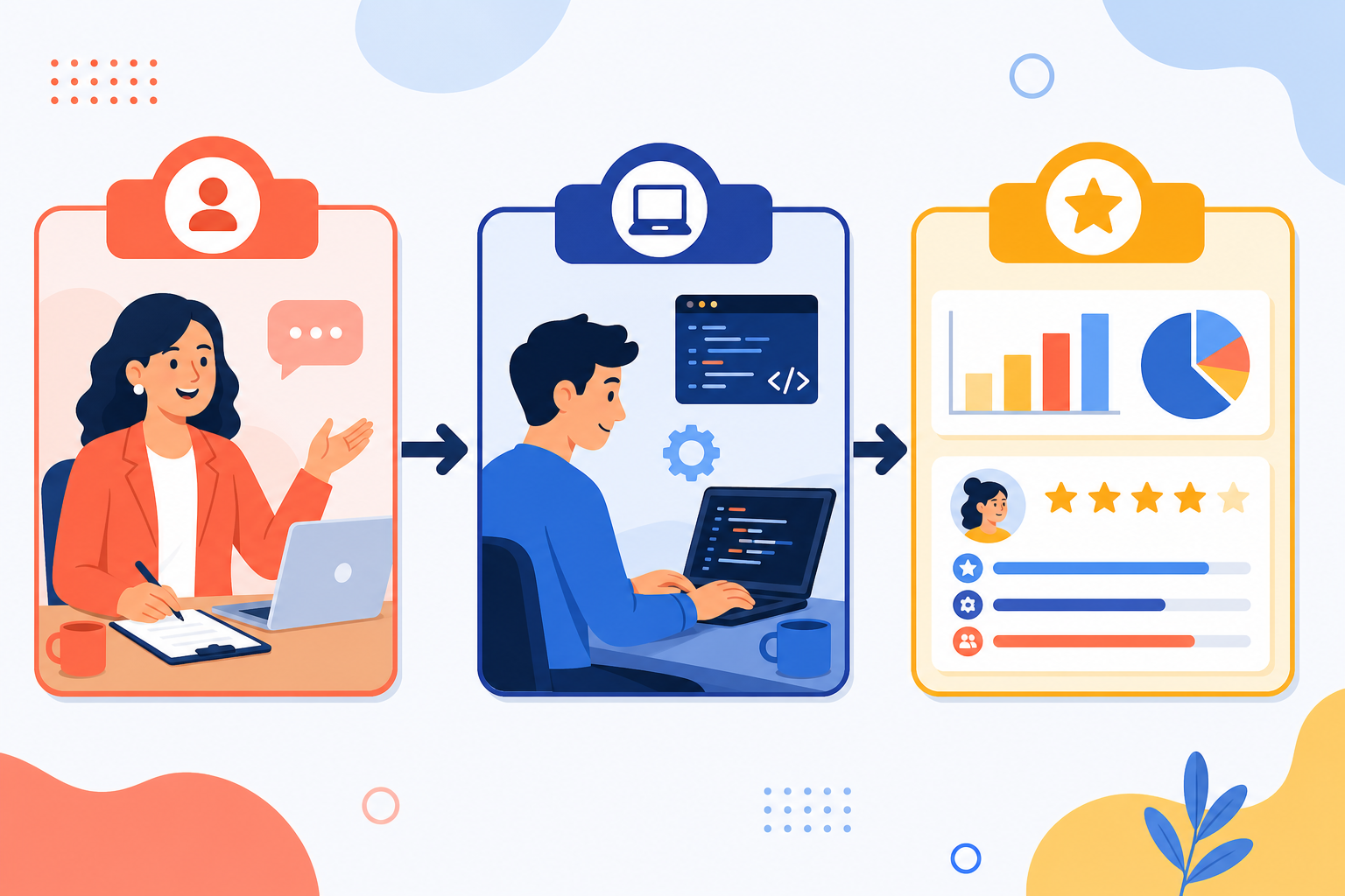 MockitX HR round, technical round, and structured interview feedback with real human mentors