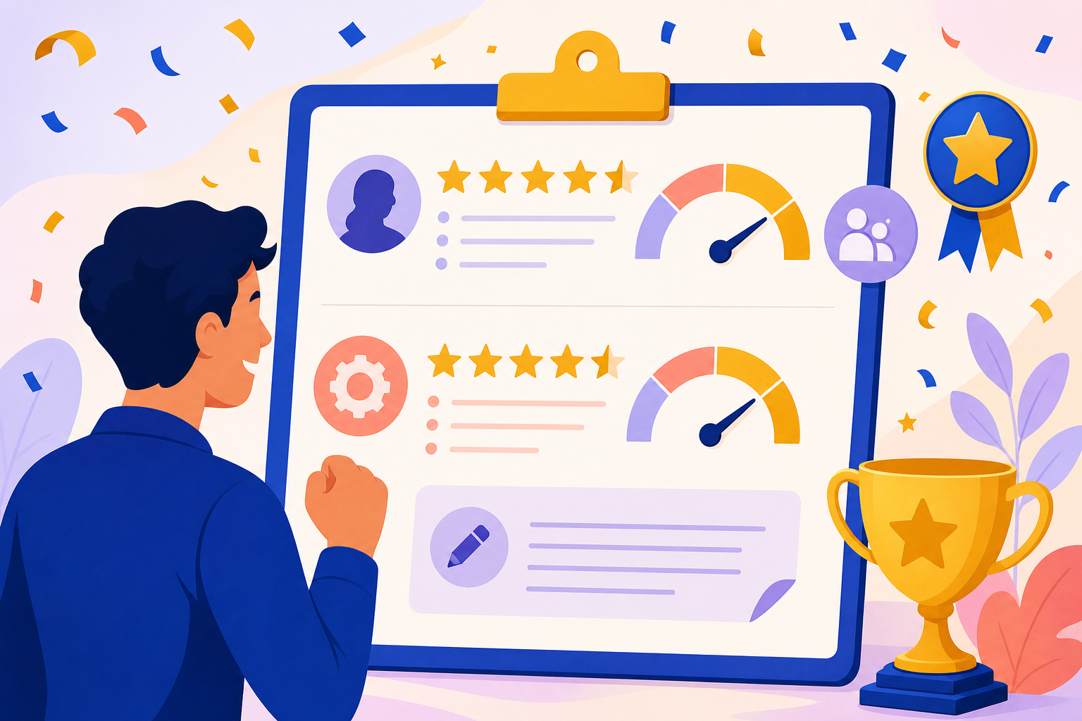 MockitX interview scores and structured feedback after HR and technical rounds