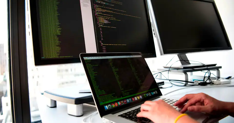 Stylized workplace photography for Ansible Automation Engineer mock interview context on MockitX (theme-matched Unsplash source)