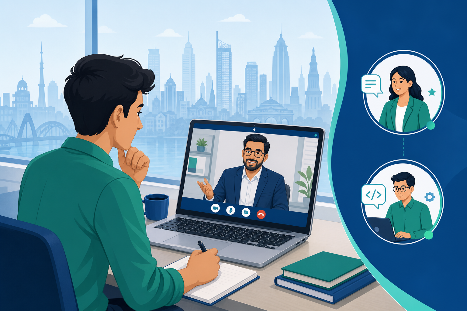 Mock interview India: HR and Technical rounds with human mentors on video — MockitX