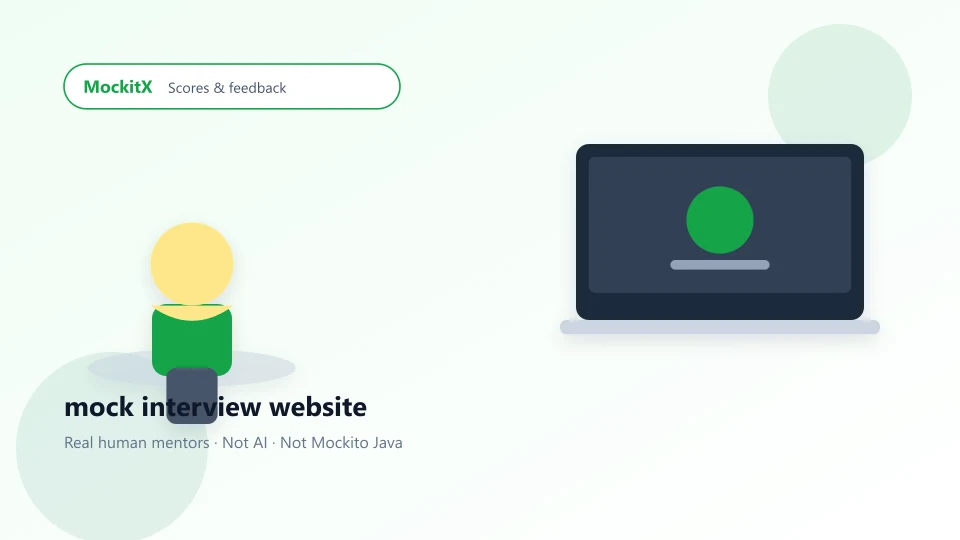 mock interview website — Who should use a mock interview website? on MockitX
